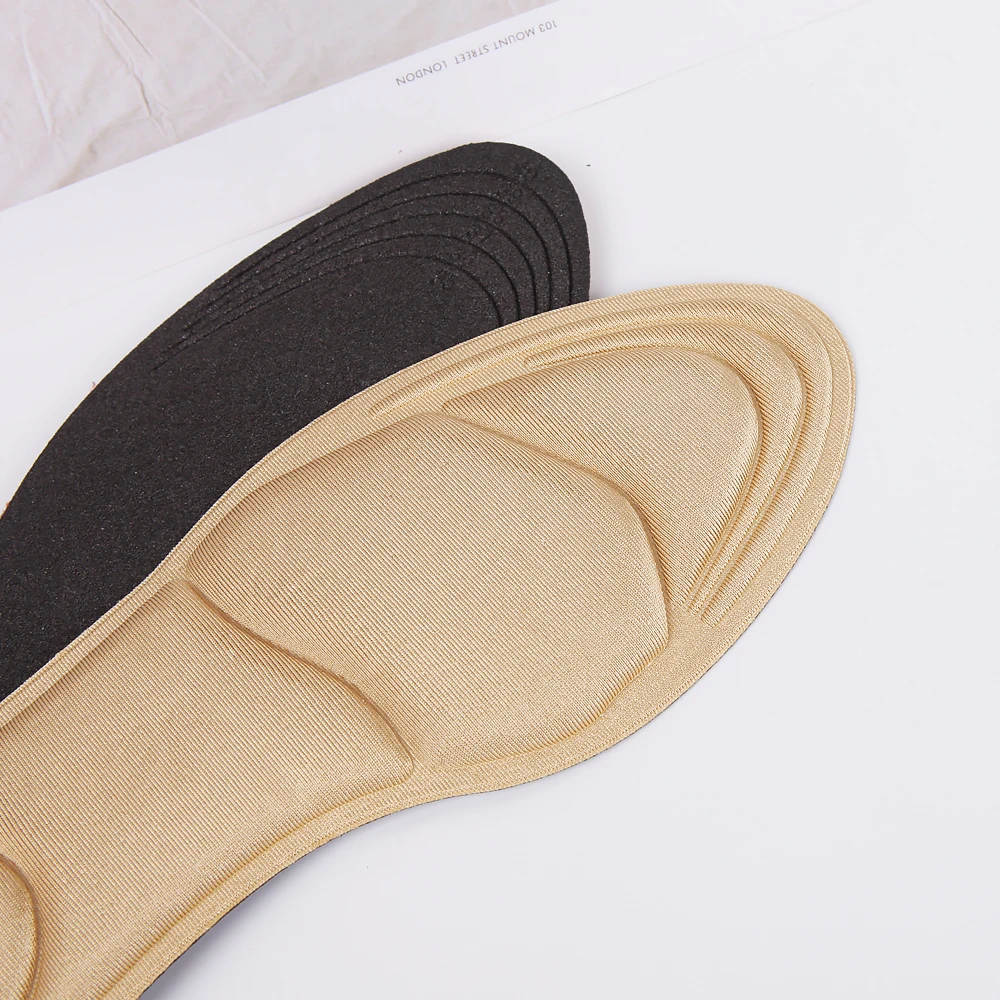 7 i 1 blød memory foam højhælede sko indlægssåler Anti-slip skærbar indersål Komfort Åndbar fodpleje Massage sko puder_voghion.com