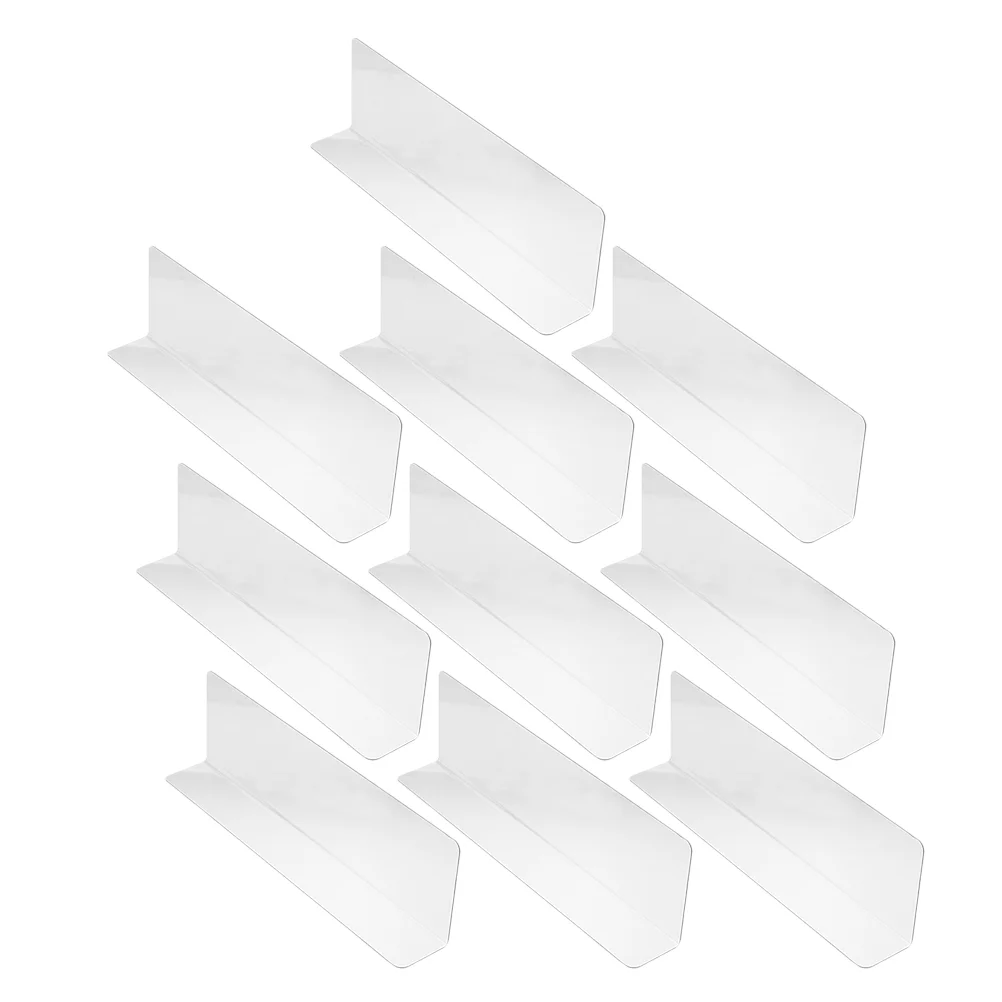 

Shelf Organizer Plastic Shelf Magnet Dividers Commodity Boards Shape Supermarket Goods Clapboards Shelf Board Dividers Store