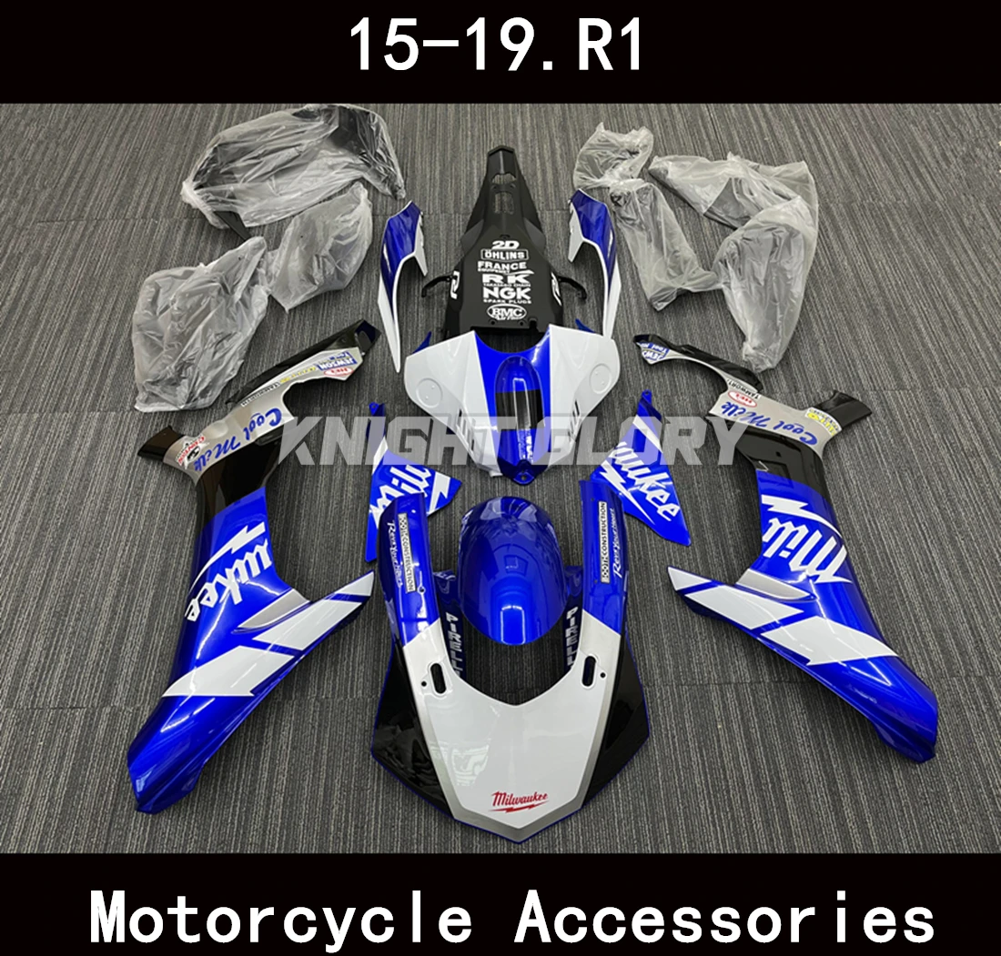 

Suitable for YZF-R1 YZF R1 2015 2016 2017 2018 2019 Motorcycle Shell Fairing Spoiler Bodywork Set RN321 RN49