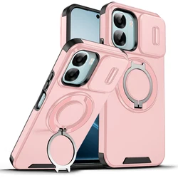 Rugged Armor Supporto Magnetico Scivolo Custodia per Telefono con Protezione della Fotocamera