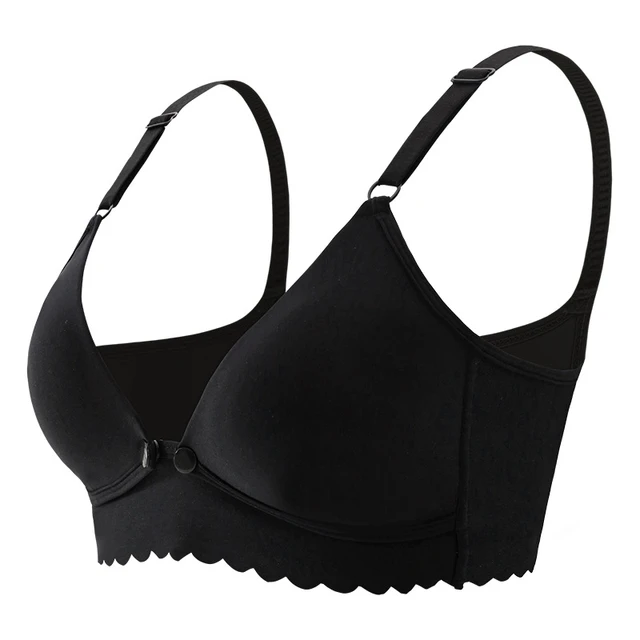 Female Women Breastfeeding Underwear Mom Ladies Pregnancy Maternity Bra  Front Open Buckle Female Ladies Mom Nursing Brassiere