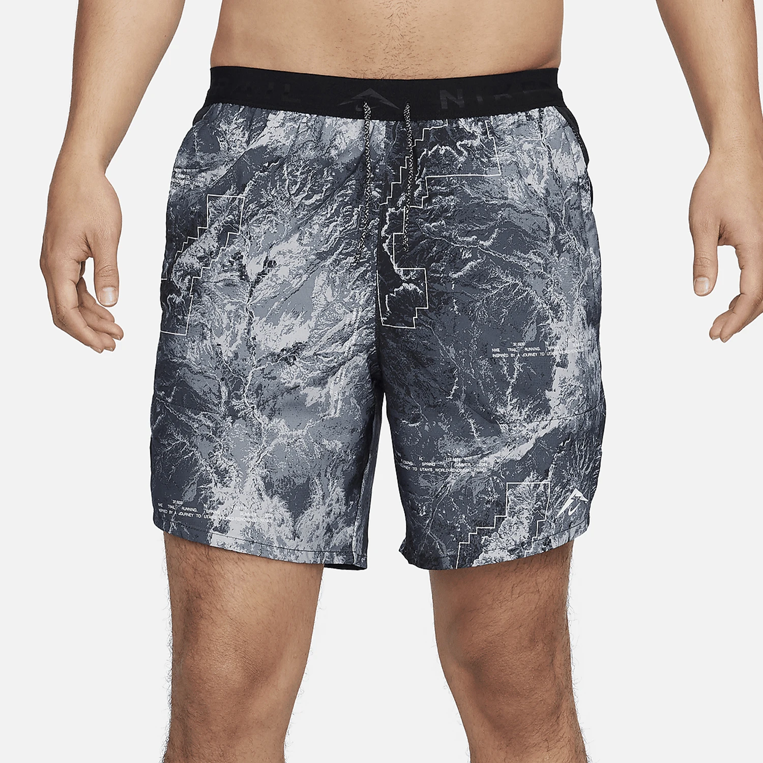 Short de course Nike Official Genuine Stride Dri-FIT pour hommes FN3315-060 1 Short de course Nike Official Genuine Stride Dri-FIT pour hommes FN3315-060 1