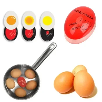 Resin Boiled Egg Timer, Fully Cooked, Half-cooked Egg Cooker Can Be Seen According To The Color Change, Kitchen Timer Tool 2