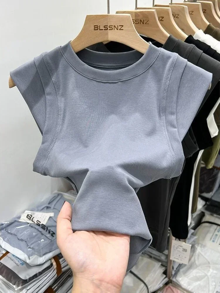  Long Sleeve Shirts For Women Basic Spring Crop Tops Tees  Tight Slim Fit Cute Going Out Outfits Teen Girls Fall Winter Y2k Clothing  2024 Brown