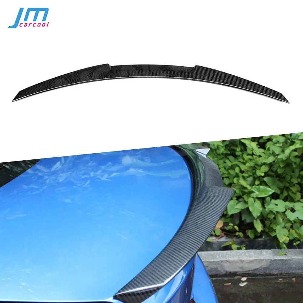 

Duckbill Rear Trunk Wing Spoiler Dry Carbon Fiber Rear Deck Spoiler Car Wing for BMW 2 Series F22 F87 M2 Coupe 2014-2019