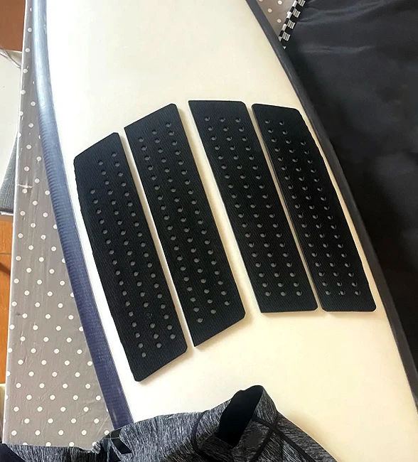 Surf Pad EVA Surfboard Traction Pad Surf Front Anti-slip Adhesive Grips Surfing Accessories sports accessory surfboard traction pad