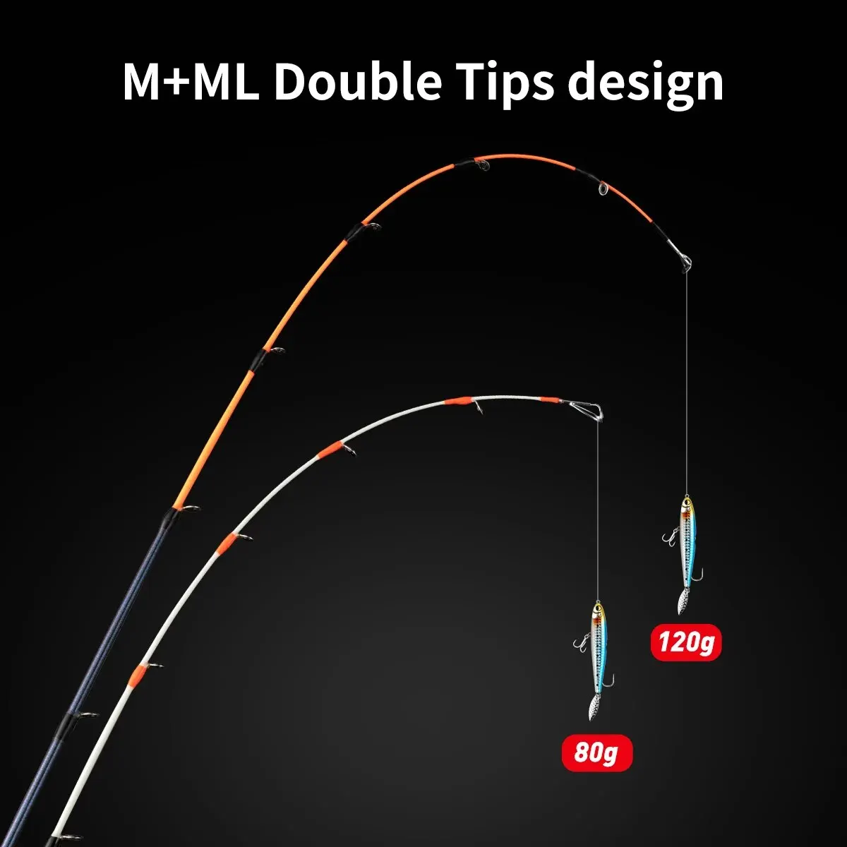 Ultralight Carbon Squid & Octopus Jigging Rod 20–120g 4