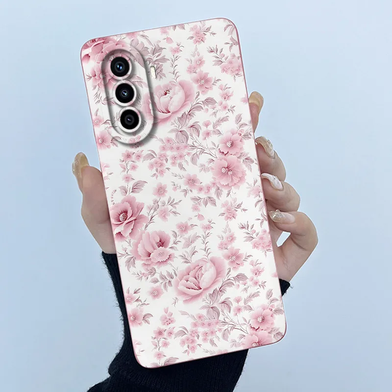 Cute Panda Girl Cat Anti-Drop Liquid Silicone Phone Back Cover