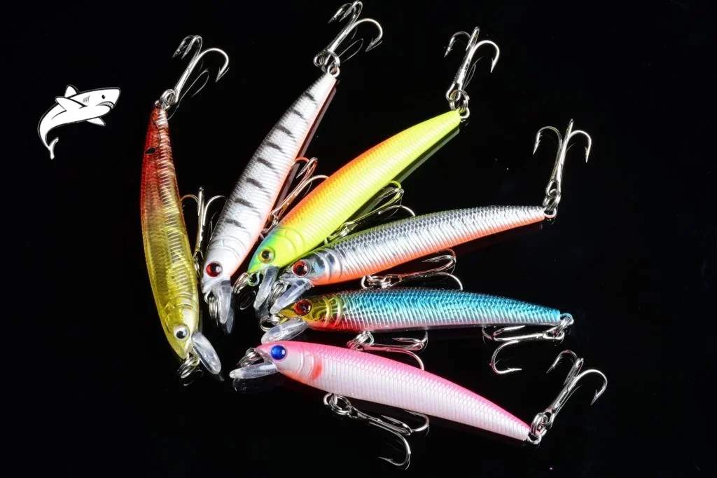 

1Pcs Minnow Fishing Lure 7.5cm/5.6g Artificial Hard Bait Wobblers Tackle Pesca Crankbait Swimbait Minnows Lures