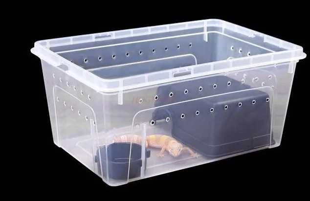 

Reptile breeding box with lid, pet snake, spider, scorpion, palace guard, snail, insect, turtle tank