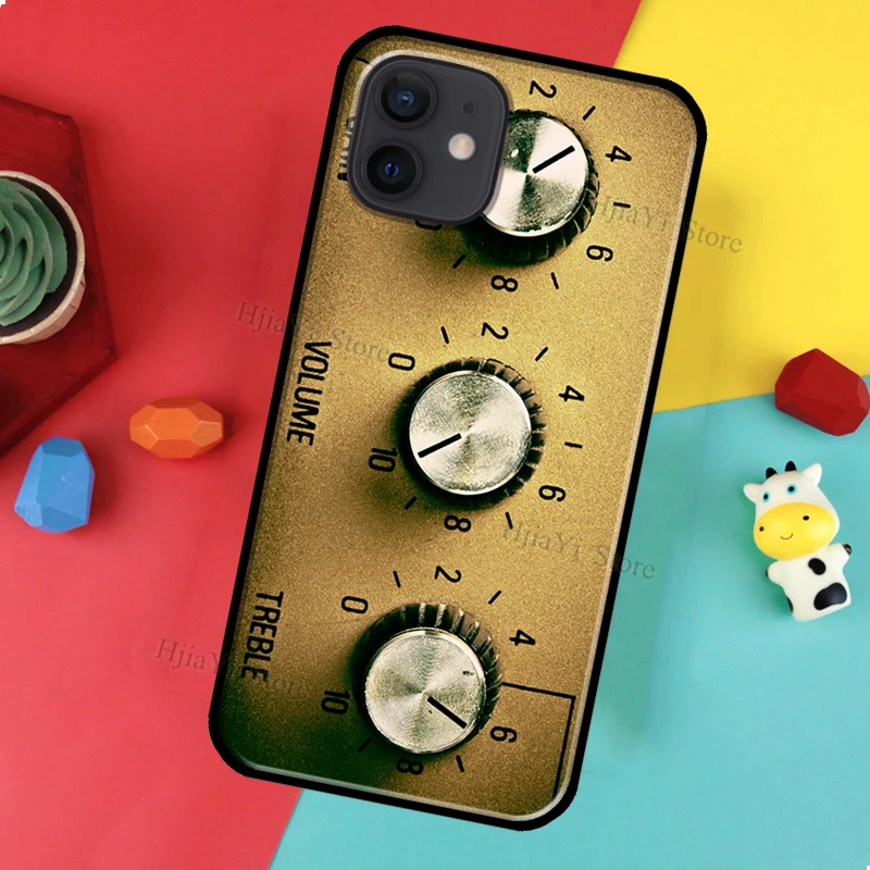 Guitar Amp Phone Case For iPhone 16 15 13 11 14 Pro Max 12 13 mini