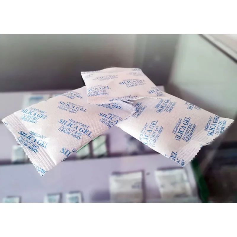 1pcs 50g Gram Silica Gel Packets For Food Packaging Flower Drying Non-Toxic FDA Silicone Desiccant Moisture Absorber Kitchen