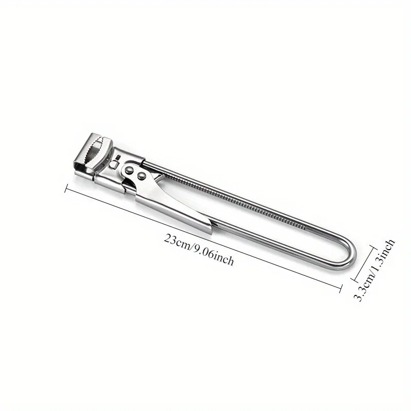 Can Opener Adjustable Stainless Steel Non-Slip Multifunction Manual Jar Bottle Bottle Lid Opener For Kitchen Tools Accessories