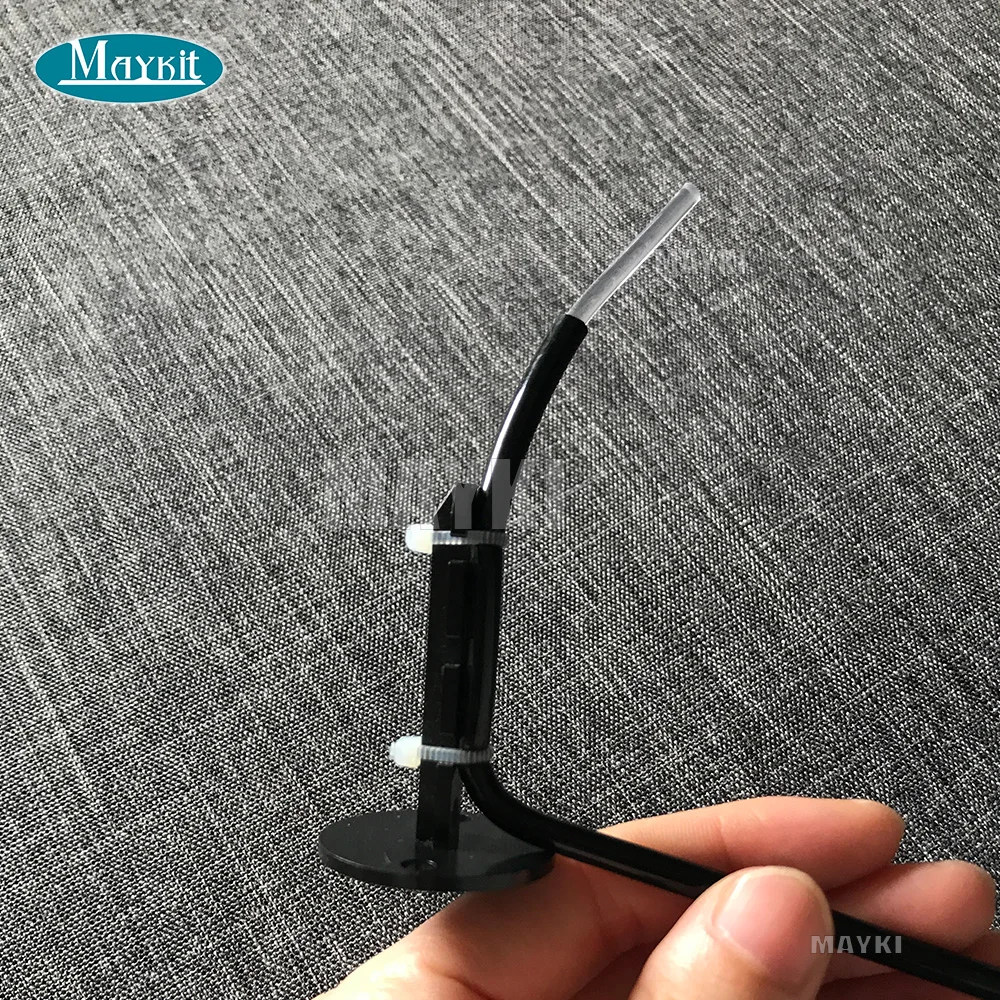 Plastic fixing stands for black jacket optical fiber cable for starry floor swimming pool