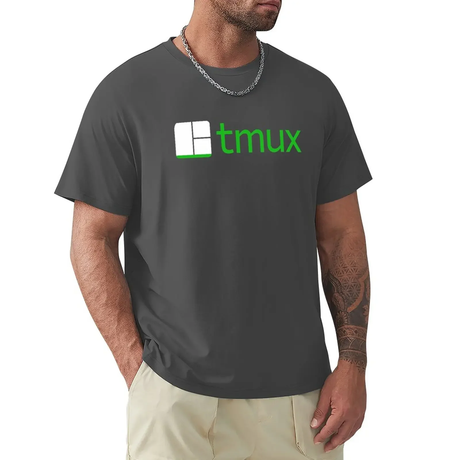 

tmux logo T-Shirt t shirt man mens graphic t-shirts