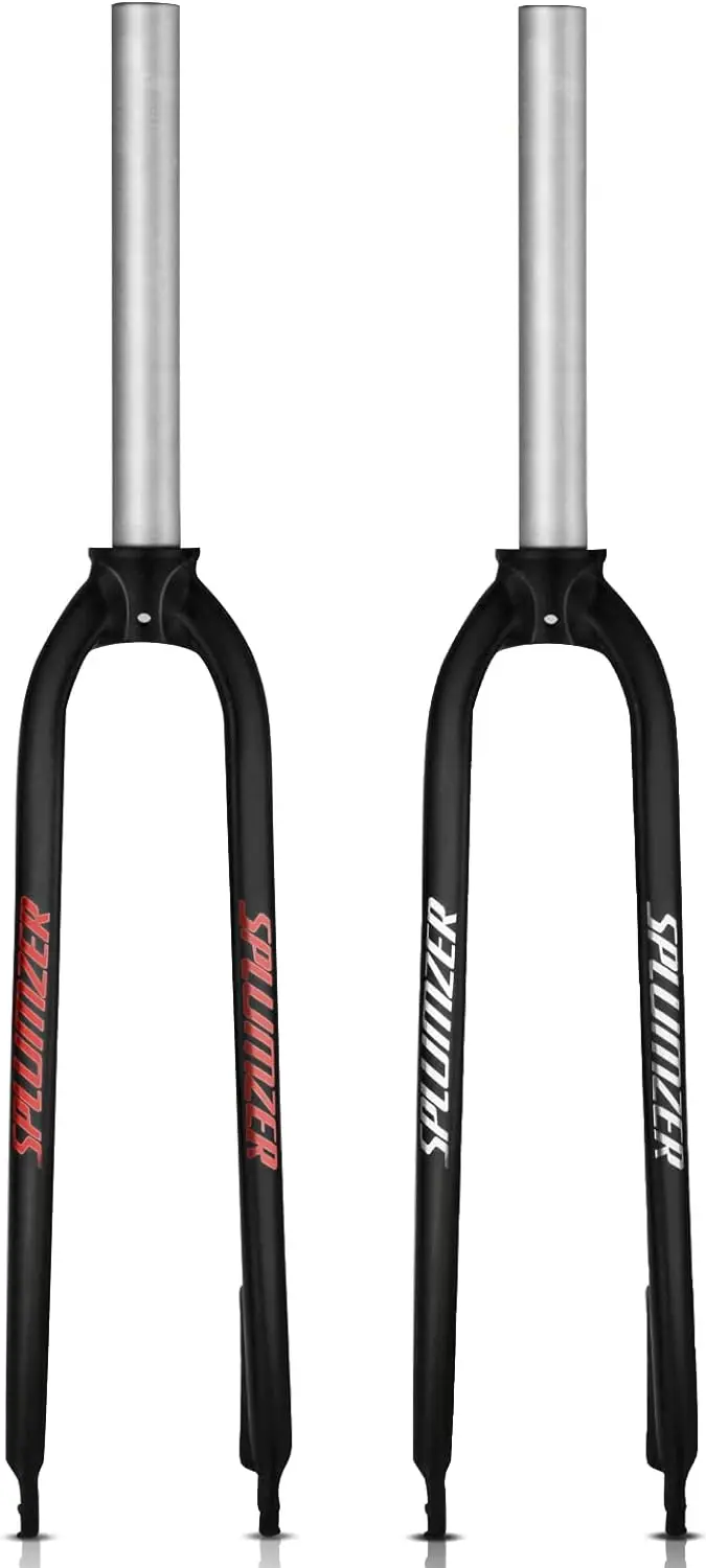 1-1/2 "1/2. 3" Aluminium legierung starre Scheiben bremse MTB-Gabel, 1/8mm faden lose gerade Rohr super leichte Mountainbike-Vorderrad gabel – Detail 12