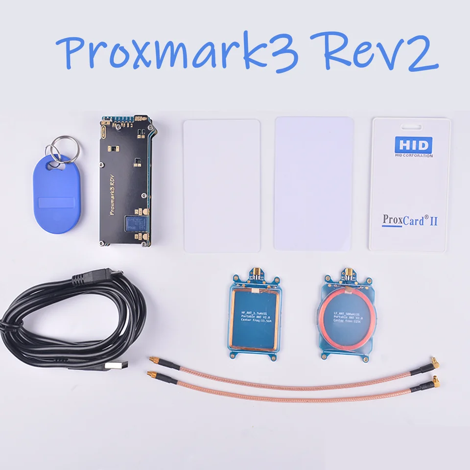 Proxmark3 Sviluppare K Tuta 3.0 Proxmark NFC PM3 Lettore Scrtore ICEMAN Firmware Per RFID NFC Copiatrice di Schede Clone 2USB Porta 512K  30