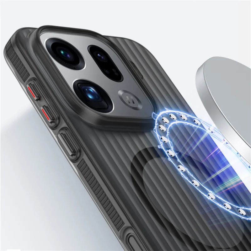 OPPO Premium Transparent Magnetic Anti-Slip Protective Case