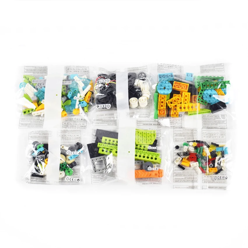 AQUARYTA 276Pcs Building Block Brick Technical Gears Axle Connectors Parts Compatible 45300 WeDo 2.0 Children\'s Programming Toys