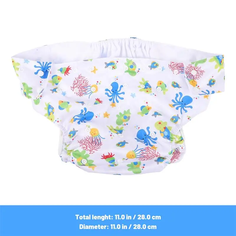 Adult Washable Diapers for Incontinence Reusable Men Nappies Breathable Inserts Overnight Polyester Baby Adults 4