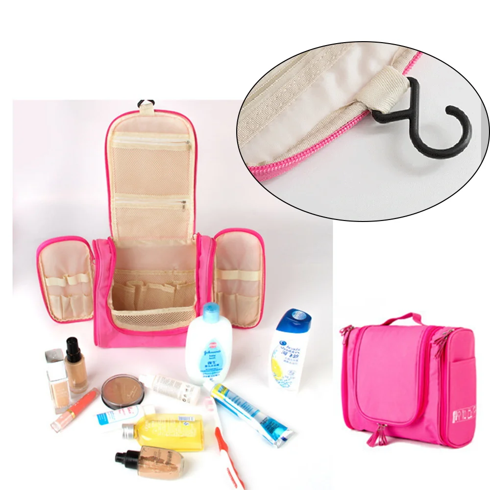 Make Up Case MakeUp Bag Cosmetic Bags Women Hanging Bathroom Toiletry Accessory Bag Organizer Handbag Avocado Print Organizer