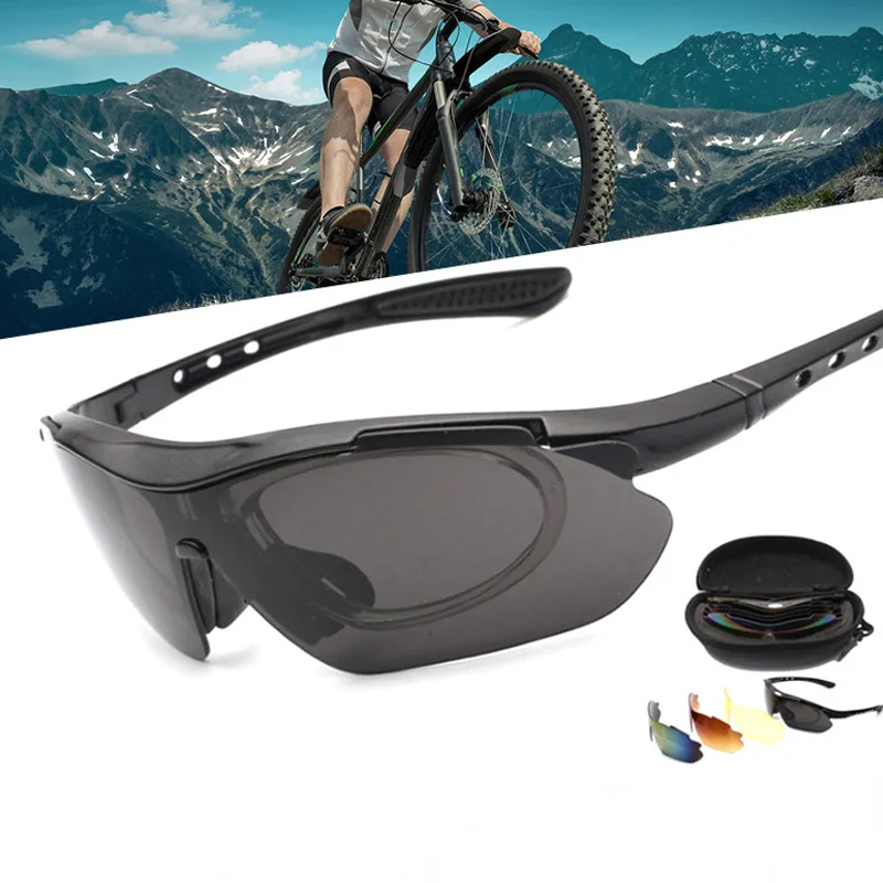 Cycling Glasses Mens Womens Sports Sunglasses Cycling Goggles MTB Road