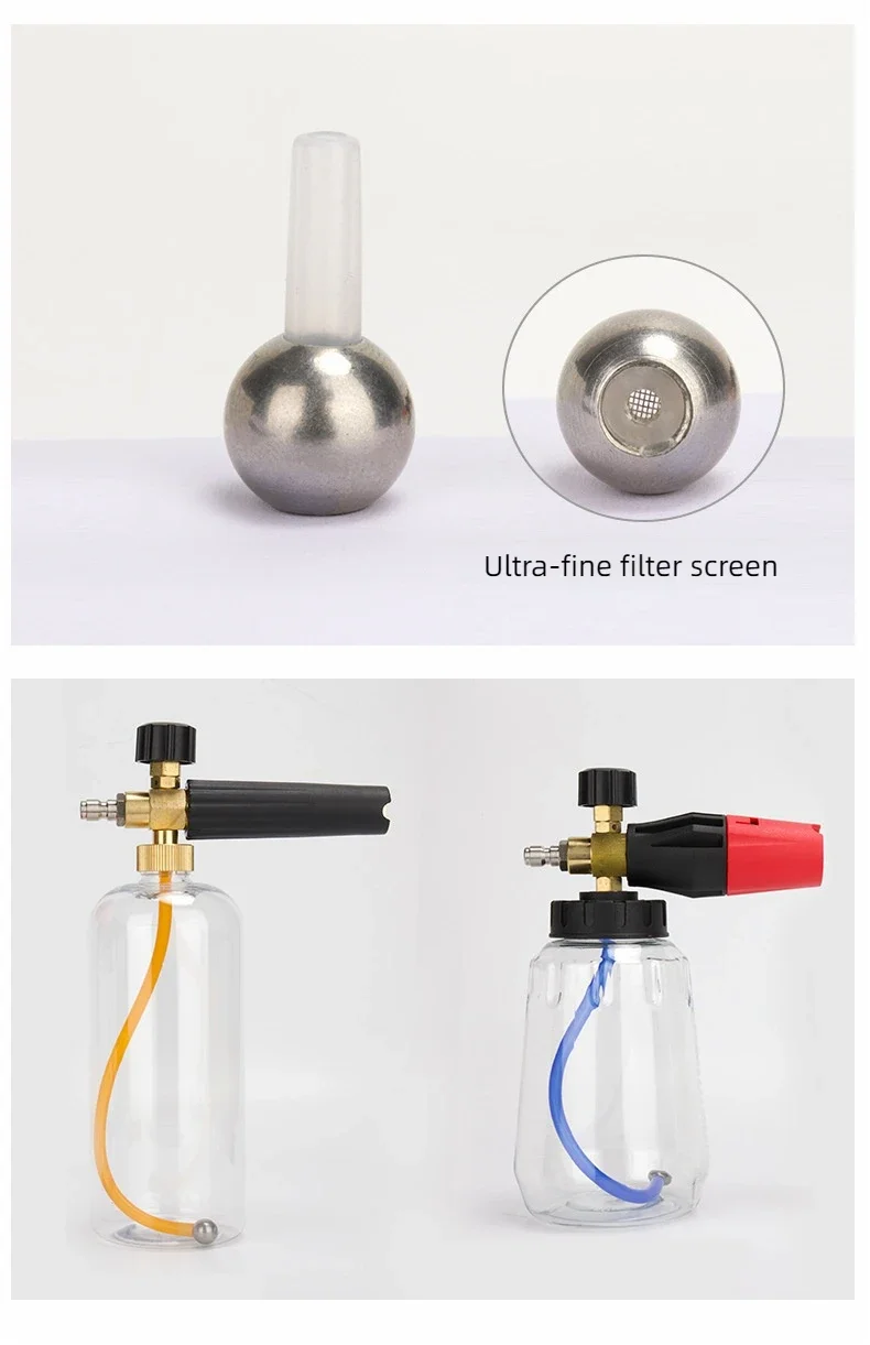 pressure washer attachments car detailing snow foam gun water sprayer car wash foam cannon 3
