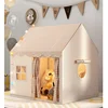 Child Small House Folding Playtent Kid Toy Tent Princess Girl Castle Play House Baby Tent Not include light Ball Chrismas Gift 2