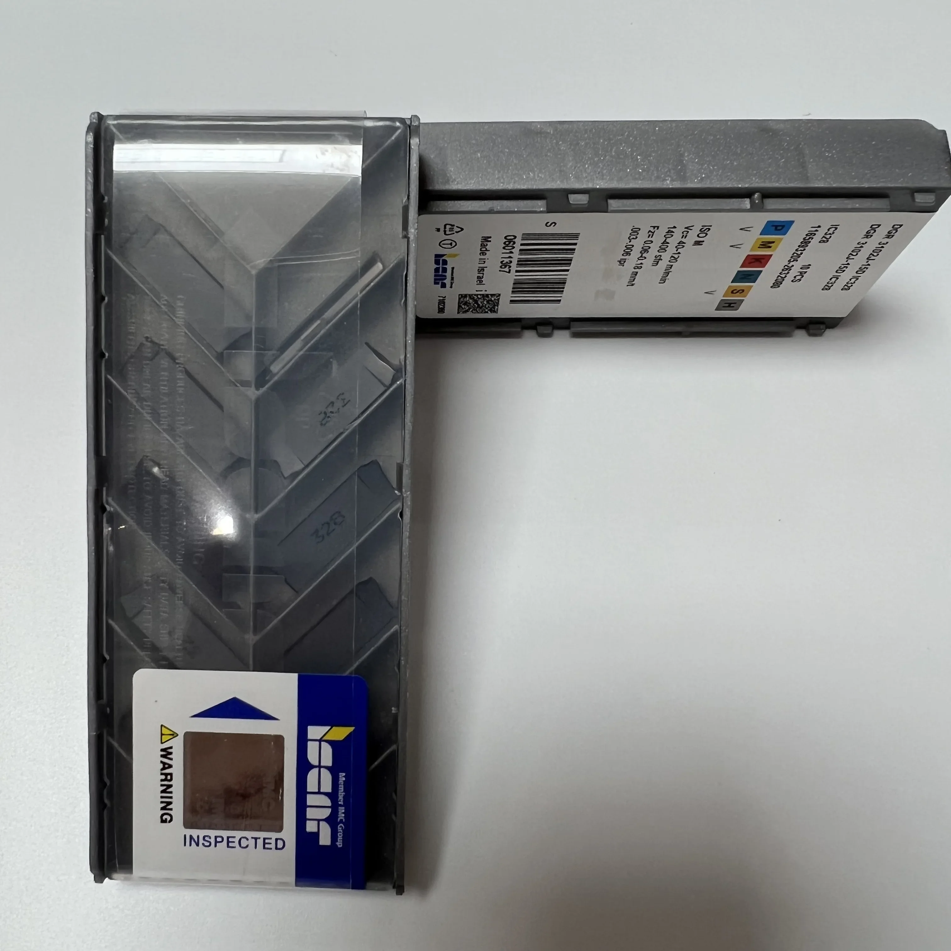 

ISCAR DGR3102J-15D IC328 CNC Blade DGR3102J-15D IC908