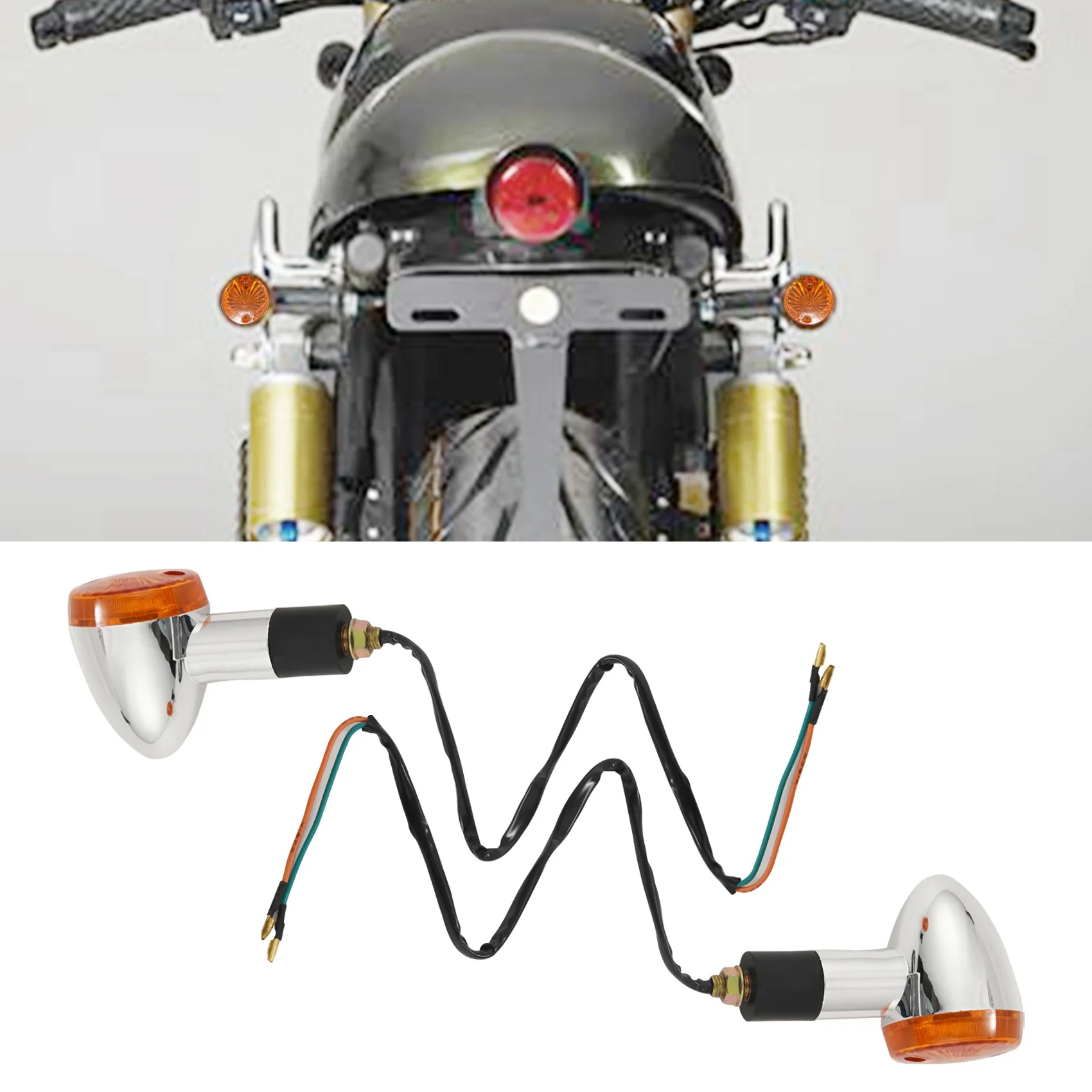 

Сигналы поворота для мотоцикла Honda Harley Kawasaki Suzuki Yamaha