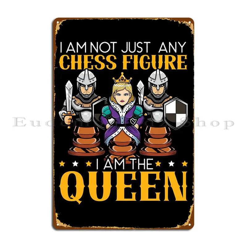 

Металлический плакат с надписью «I Am The Queen»