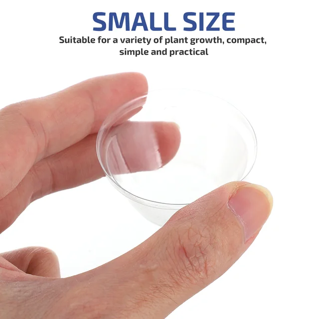 Cove Dome Műanyag Fedelek Termesztése Csészék Átlátszó Fagyasztás Kert Tiszta Melegítés Téli Hidroponikus Csengő - Image 5