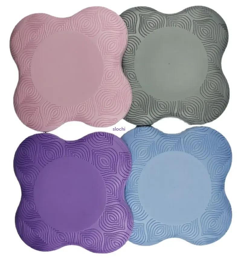 Slip Large TPE Solid Color Multi-color Yoga Protective Pad Knee Cushion Pad Support Gym Mat Yoga Mats коврик для йоги