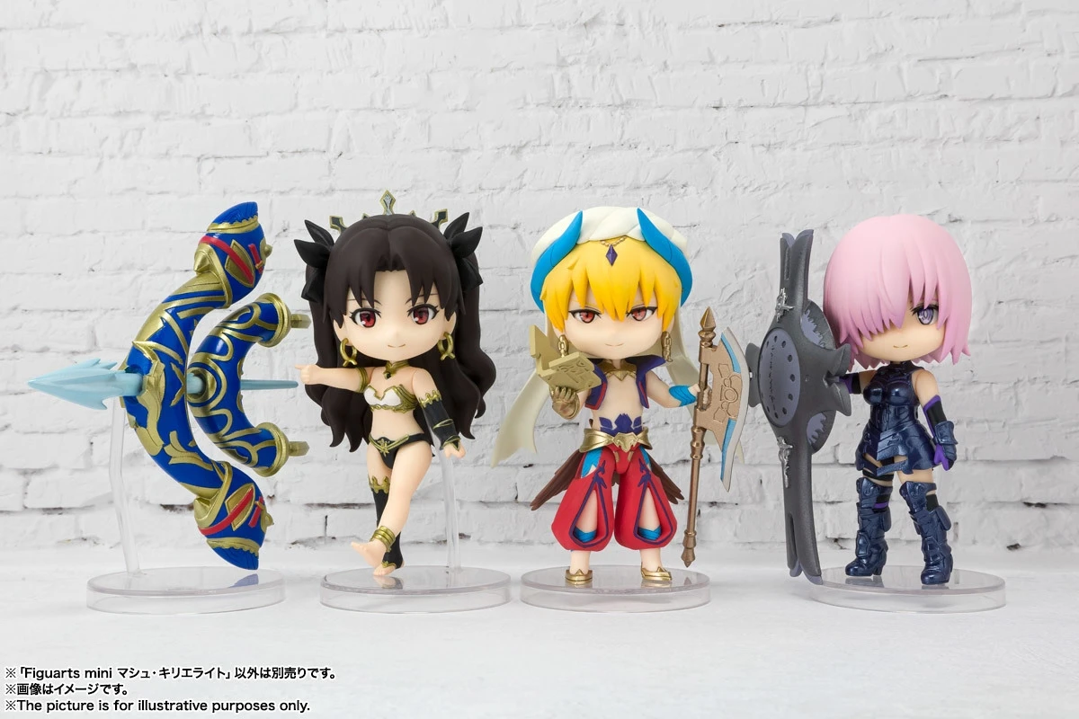 

Bandai Genuine Mash Kyrielight Action Figuarts mini Fate/Grand Order Anime Figure Toy For Kids Gift Collectible Model Ornaments