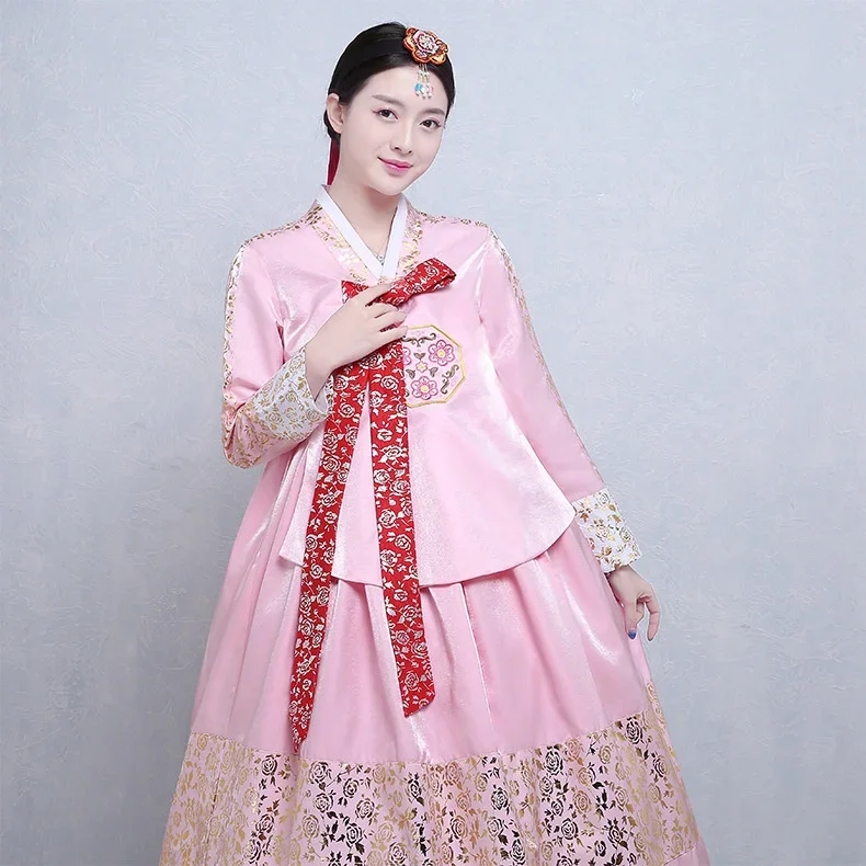 Traditional Korean Wedding Dress Female Korean Dress Adult Improved Court Costume National Dance Hanbok