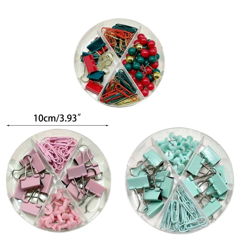 16FB 62/116Pcs 파일 바인딩 클립에는 종이 클립, 더브테일 클립, 압정이 포함됩니다.