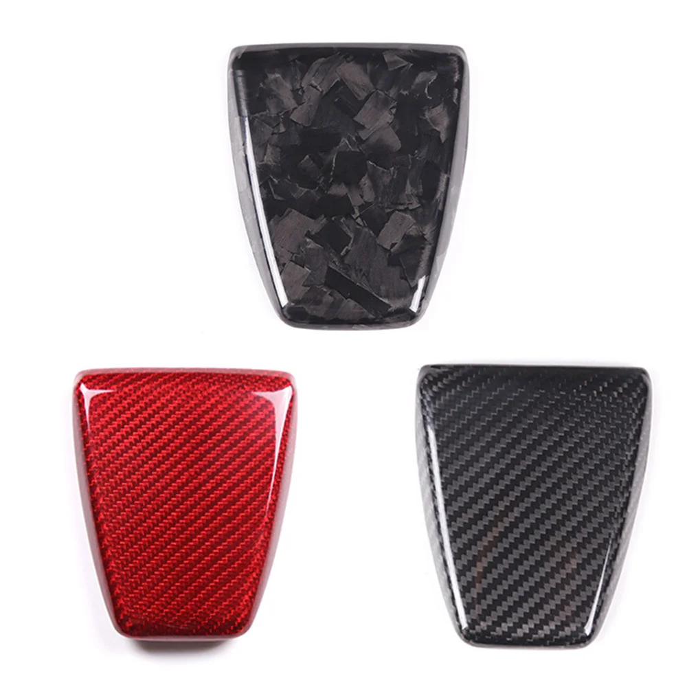 

Real Carbon Fiber Central Window Lift Switch Panel Cover Decoration Trim Rod for Ferrari 458 2011-2016 Interior Car Accessories