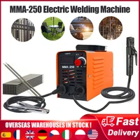 MMA-250 Portable Welding Machine Inverter Arc Electric Welder Current Adjustable Compact Welding Machine With Tools Storage Box 1