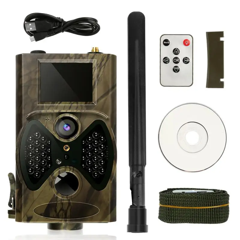 

Наружные камеры для сотовой тропы 2G HC300M 1080P, ловушка для диких животных, Охотничья безопасность с ночным видением, беспроводная водонепроницаемая активация движением