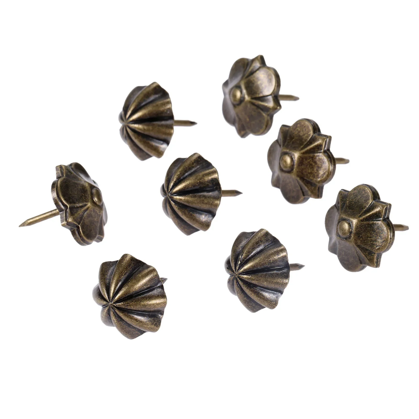 10Pcs 20*22mm Umbrella/Four-leaf Clover Upholstery Nails Jewelry Wood Box Sofa Furniture Decorative Tacks Studs Pushpin Doornail upholstery nail