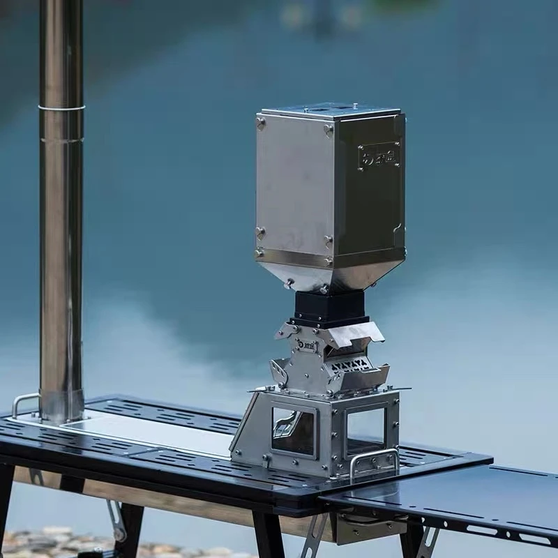 Pellet Fuel Camping Stove 2