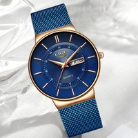 LIGE Quartz Stainless Steel Women Wristwatch Retro Hot Style Great Japanese Movement Quality Fashion Waterproof Watch for Women 2