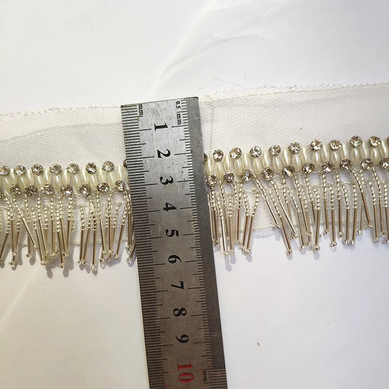 4Centimeter Short Beard Bead Tassel Lace Shoe Hat Decoration Belt Wedding Dress Garment Accessoriesdiy
