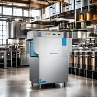 New Commercial Stainless Dishwasher Machine Full Set Kitchen Equipment for Restaurants at Prices 2