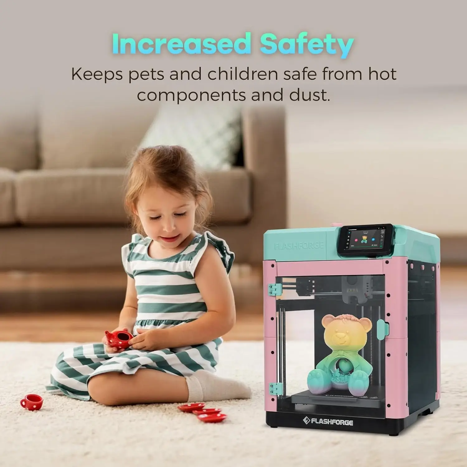 Flashforge Adventurer 5M 3D Printer Enclosure Kit 6