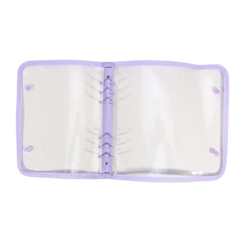 A5 Binder Doppel-Schnalle Abdeckung 10 stücke Nachfüllen Ärmeln Taschen DIY Lose Blatt Foto Kpop Organizer Halter idol Karte lagerung Buch – Detail 27