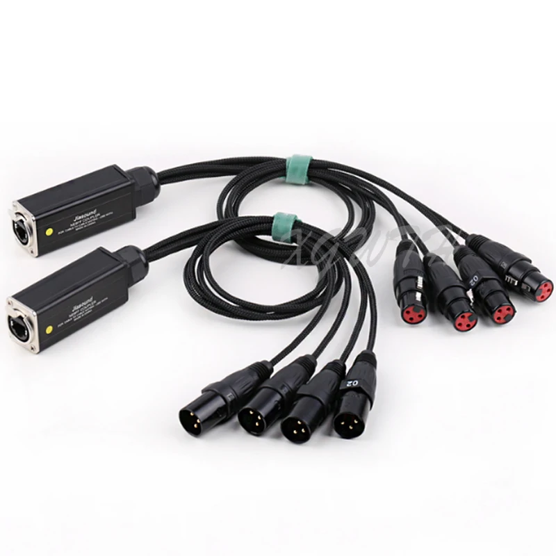 Canais Pinos Multi Cabo de Rede Xlr para Iluminação de Palco Gravação Estúdio Masculino Fêmea para Rj45 Ethercon Sinal de Rede 4 - Image 5