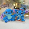 Wholesale 24pcs/lot 4inch hot new styles anime Lilo Stitch Plush keryring Stuffed doll toy keychain gifts 5