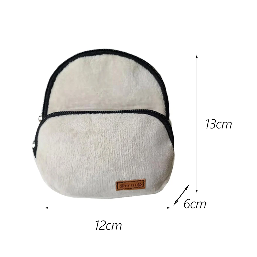 Outdoor Walking Cat Dog Carrier Schoolbag Flannel Pet Accessories for Small Dogs Yorkie Shih Tzu Self Backpack mascotas Products