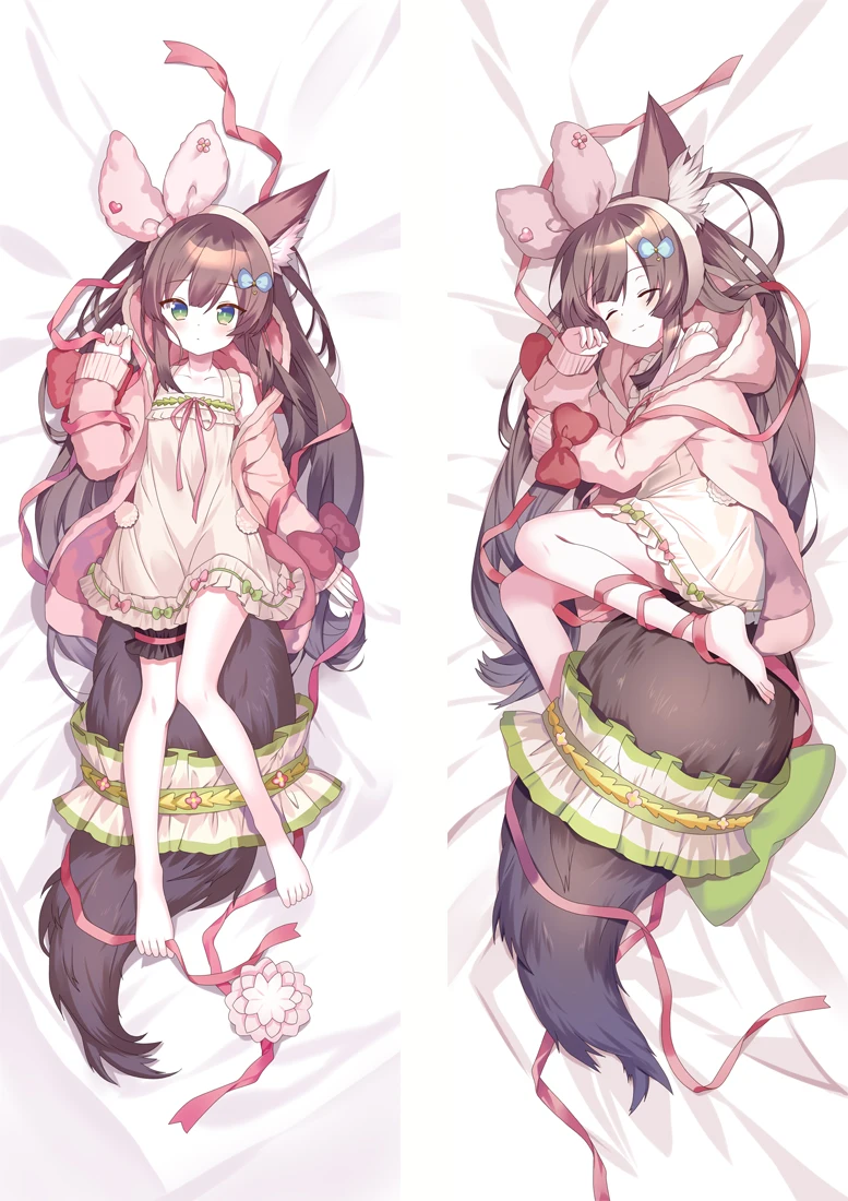 

VTuber chigusa Cosplay Dakimakura Pillow Case Hugging Body Prop